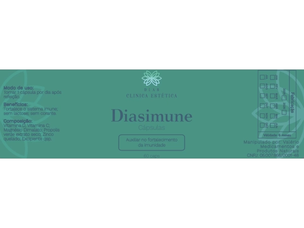 Clínica Dias - Diasimune Cápsulas