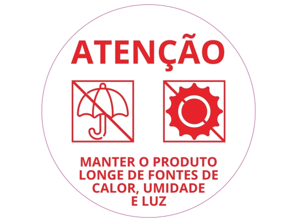 Atenção - Calor, Umidade e Luz