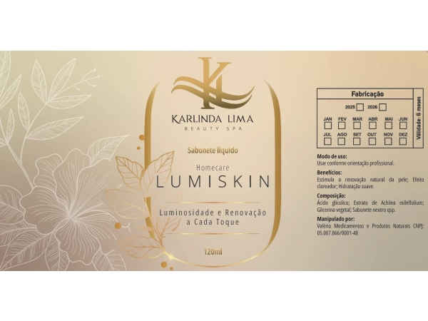 Karlinda Lima – Sabonete Lumiskin