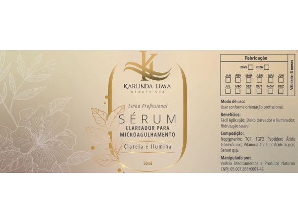 Karlinda Lima – Sérum Clareador