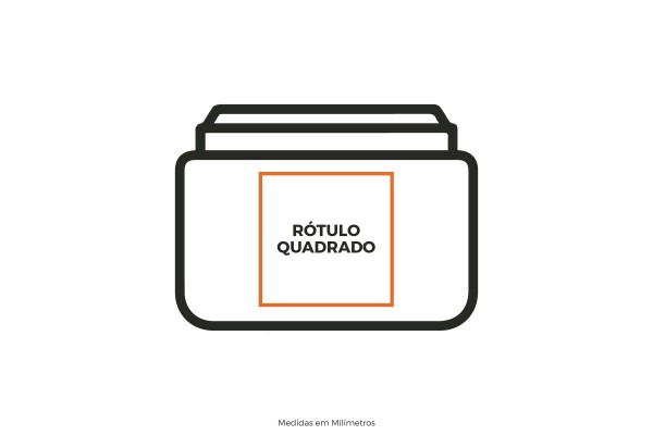 Rótulo Quadrado